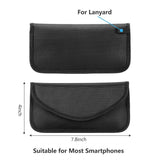 3 Size Signal Blocking Faraday Bag,Anti-Radiation,Anti-Hacking,Tracking, Spying for Cell Phones,GPS, RFID,Car Key FOB,EMF case