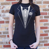 Tuxedo T-Shirt (Ladies) Formally Casual T.